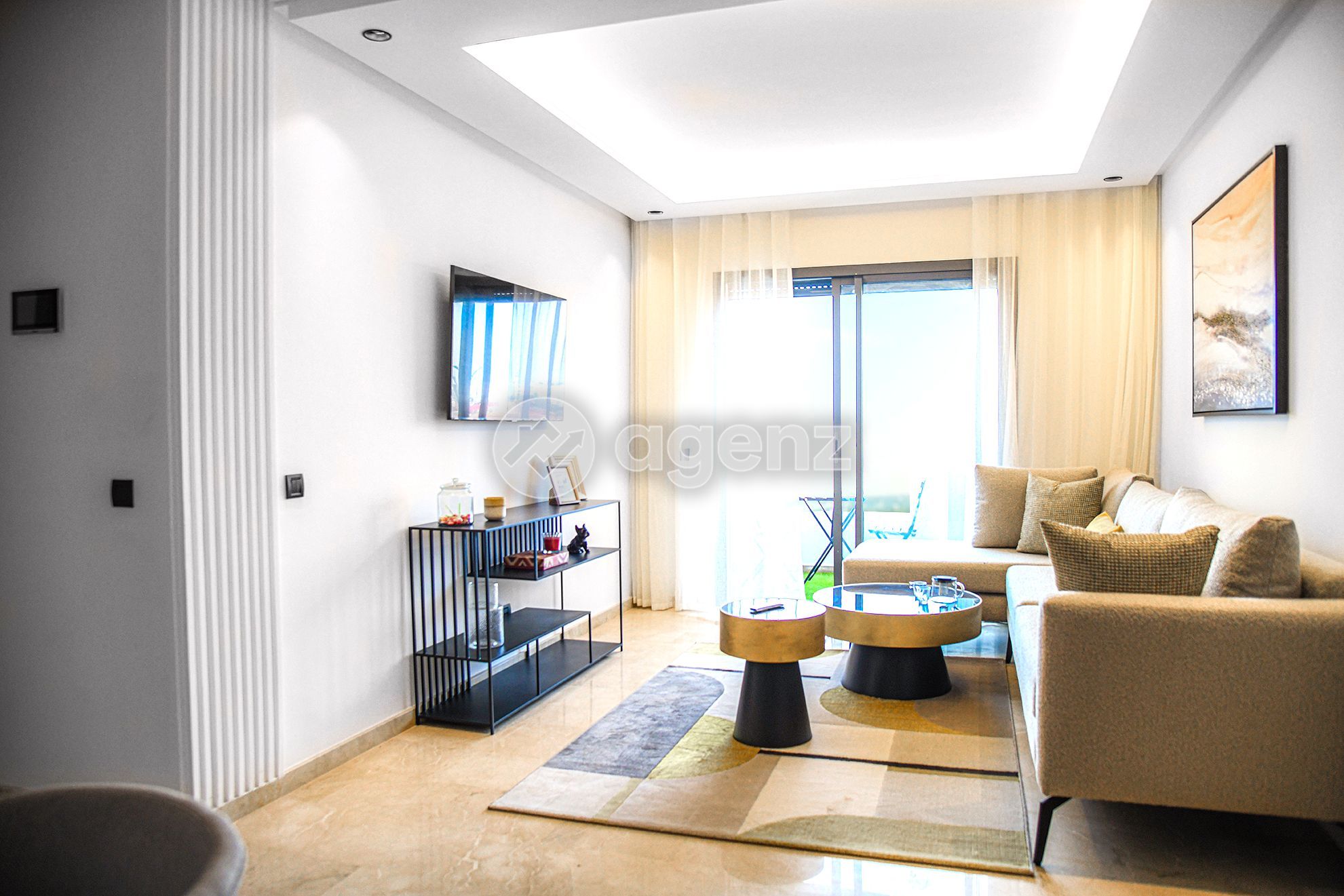 Moderne Appartement de 2 chambres à vendre à Errahma