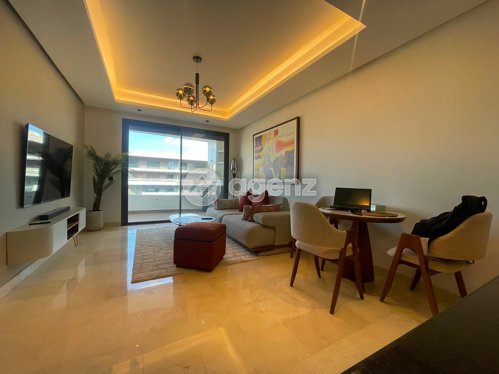 Exceptionnel Appartement de 1 chambre à louer à Casablanca Finance City — 4
