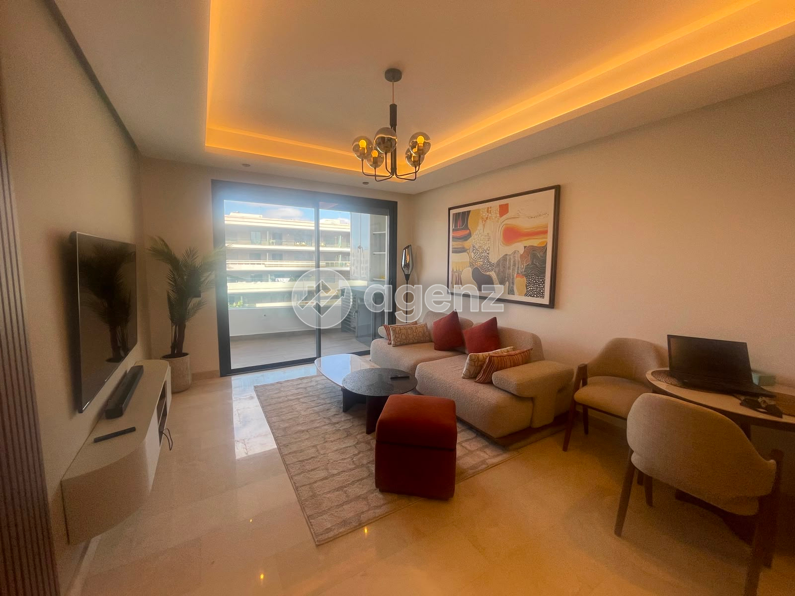 Exceptionnel Appartement de 1 chambre à louer à Casablanca Finance City — 3