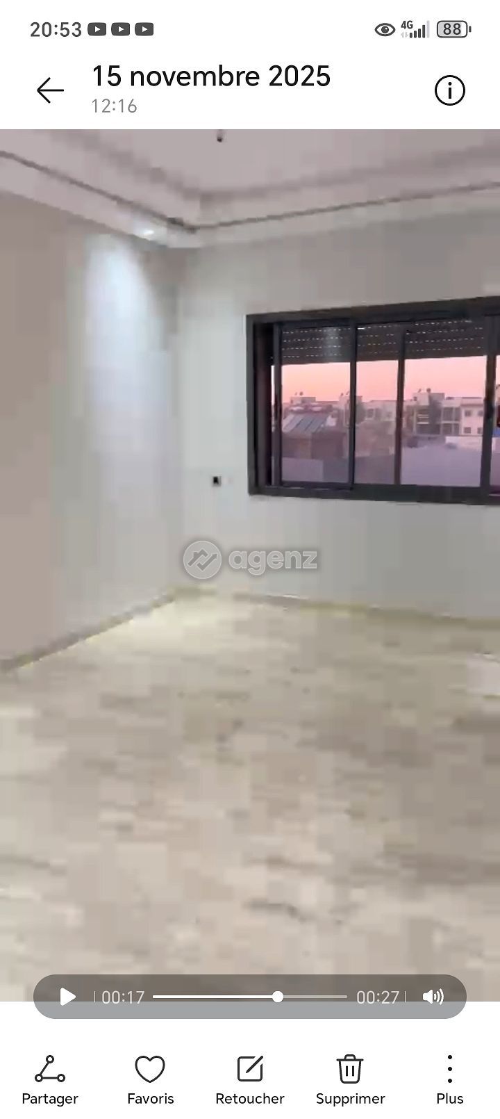 Splendide Appartement de 2 chambres à vendre à Casablanca Ain sebaa près de Bernoussi 