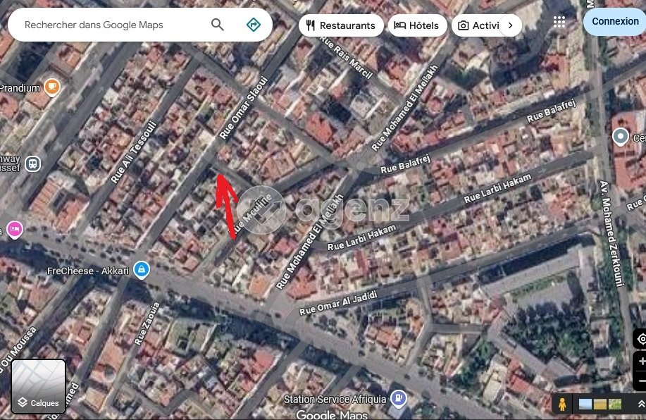 Terrain à vendre dans la rue Mohammed Slaoui Kabibat, Rabat