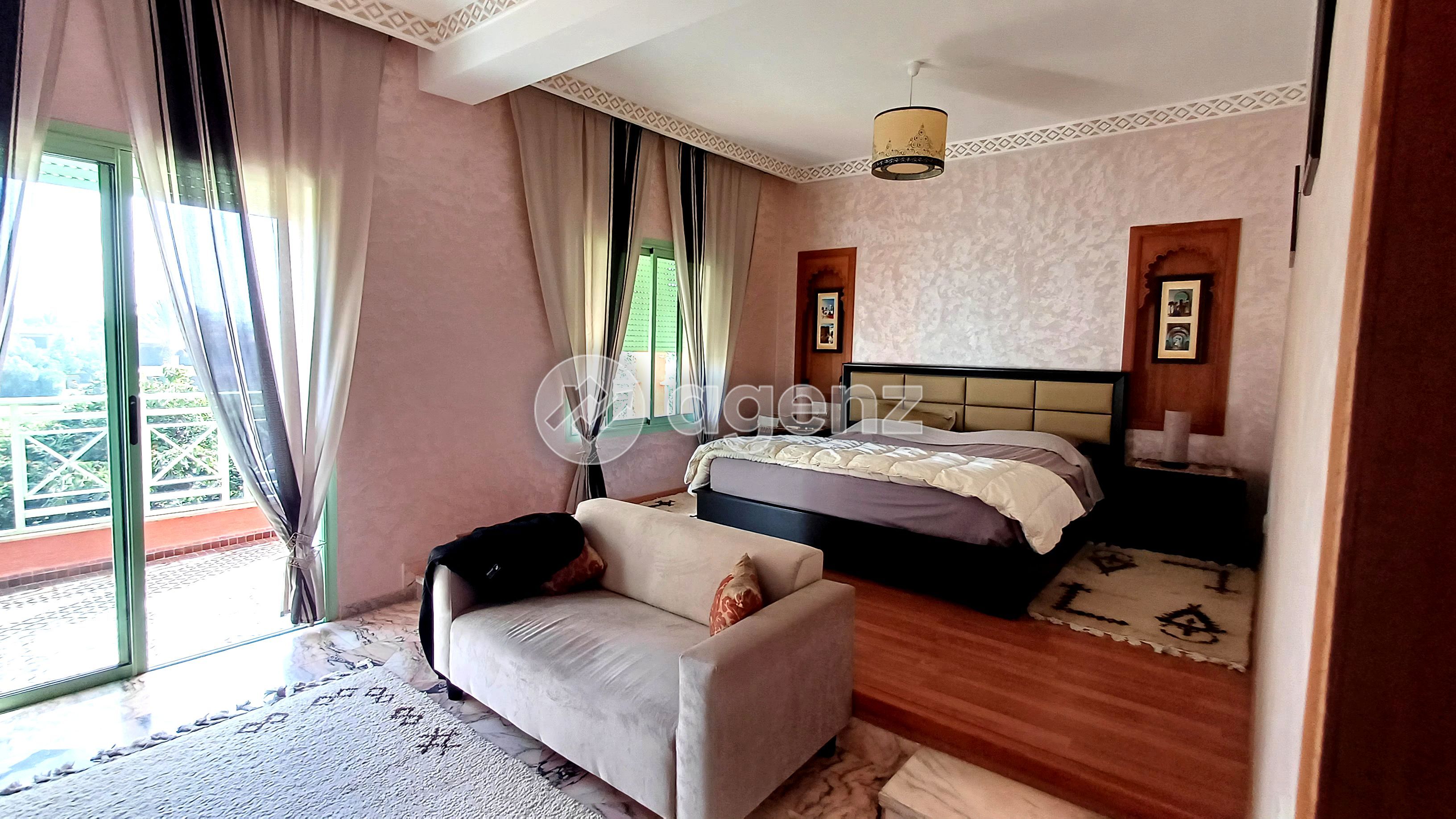CHARMANTE VILLA MEUBLÉE EN LOCATION DANS LE PRESTIGIEUX ROYAL GOLF — 2