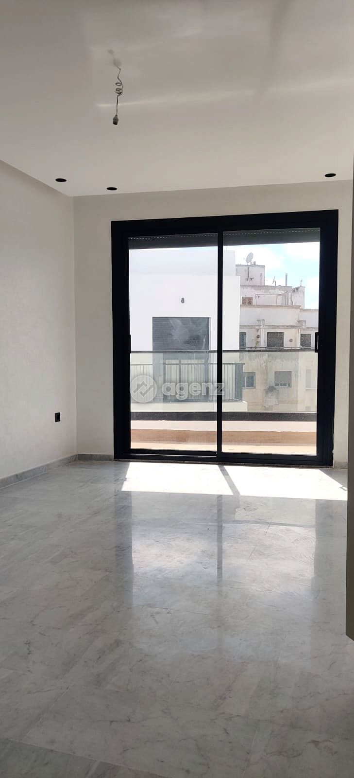 🏠 Appartement F2 Neuf – 54 m² + Terrasse 14 m2 | 4ème étage | Palmier, Casablanca