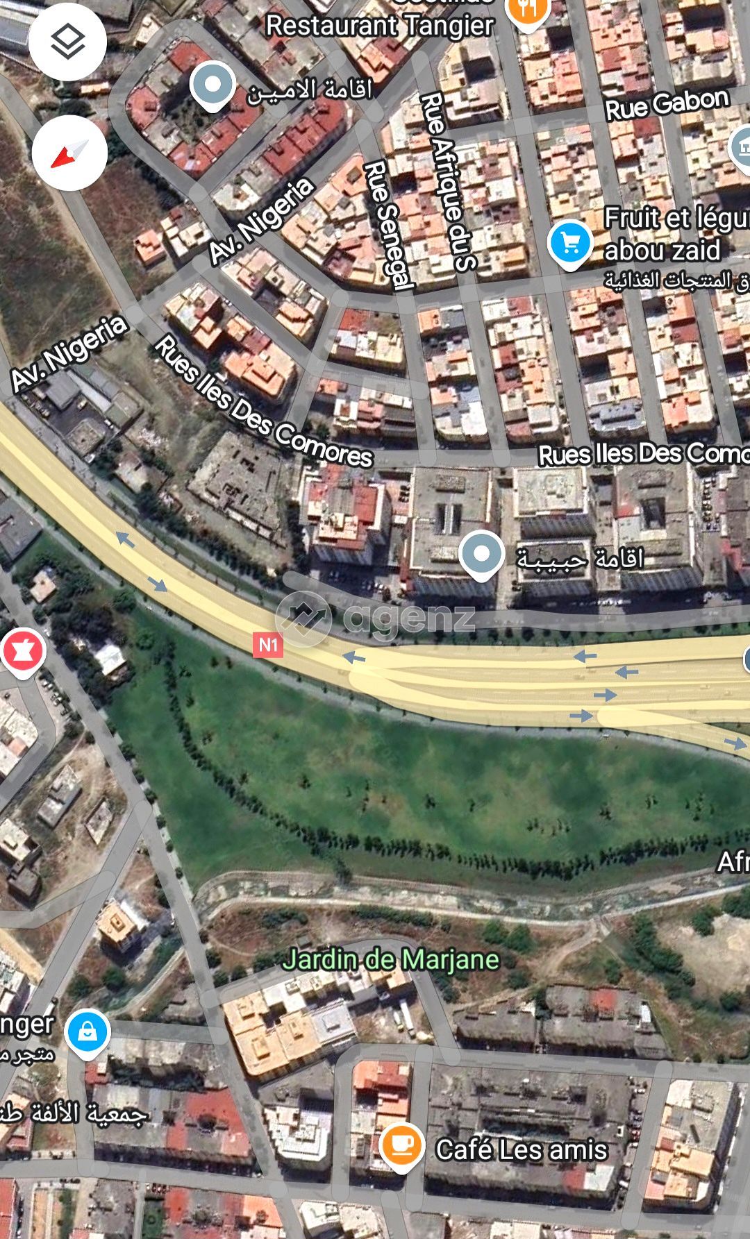 Terrain — Tanger-Assilah