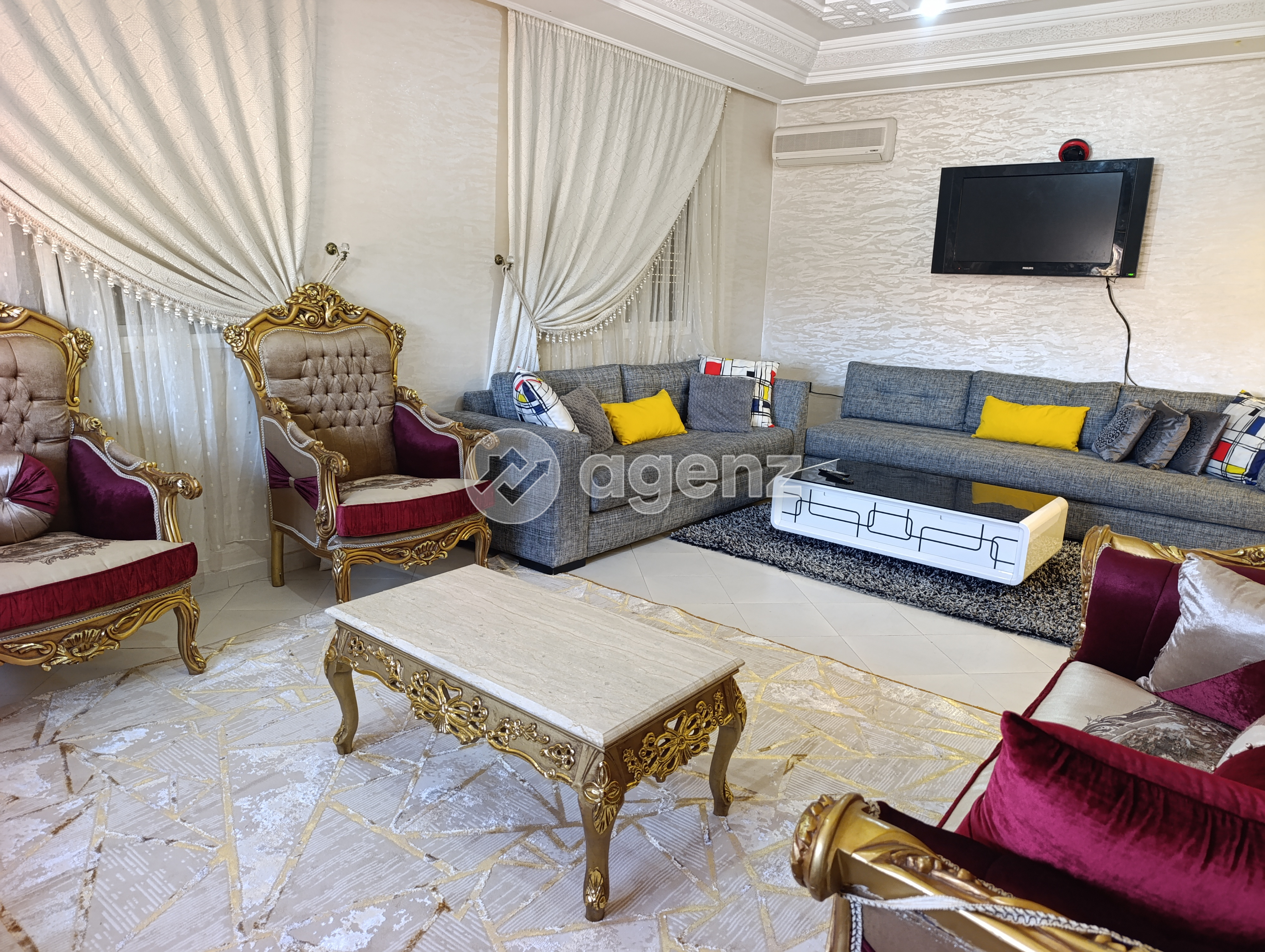 Magnifique Appartement de 2 chambres à louer à Maghrib Arabi