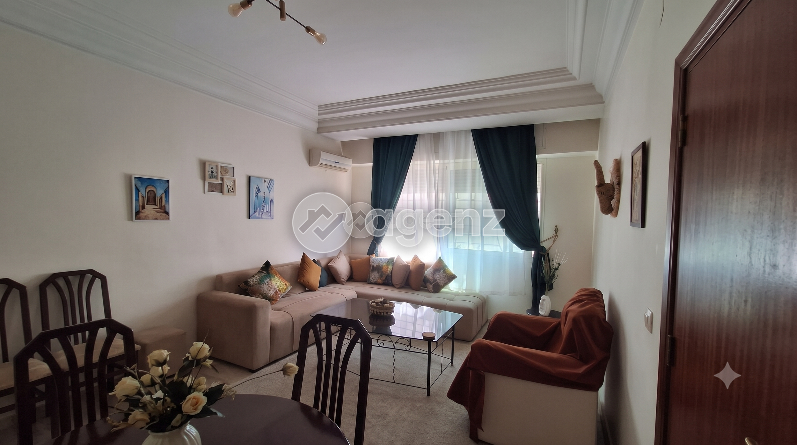 Appartement meublé au centre de Casablanca
