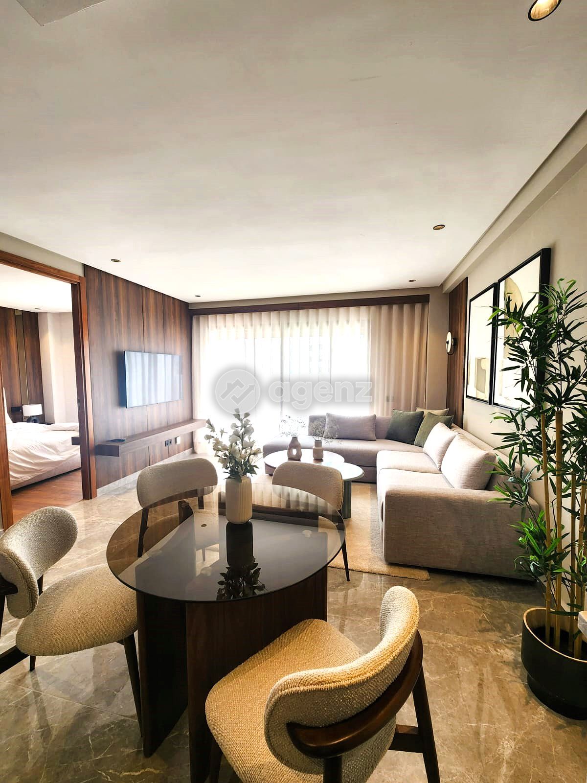 Studio meublé Haute Gamme à louer à Casablanca Finance City — 3