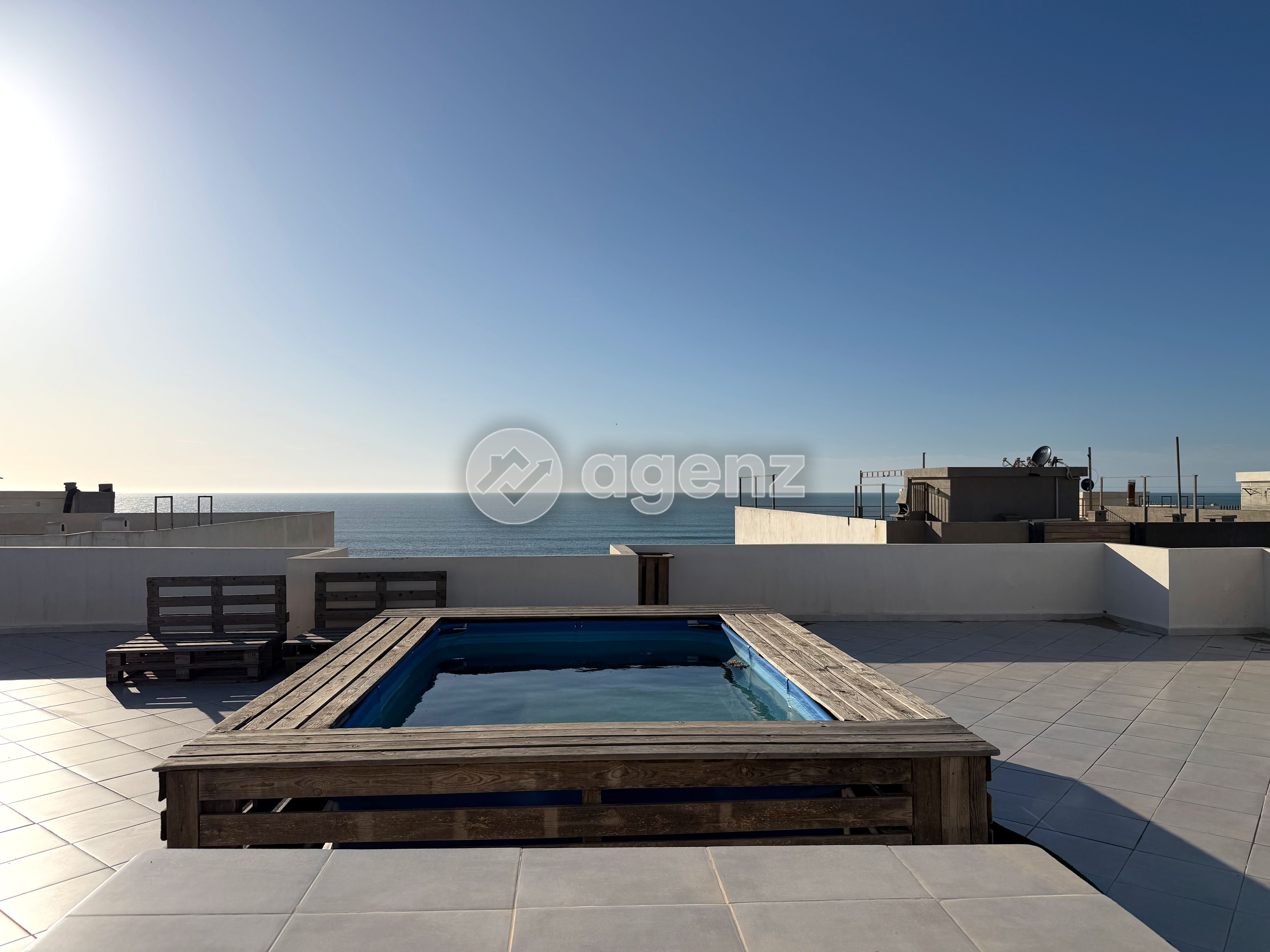 Superbe appartement à vendre sur la plage de Mehdia