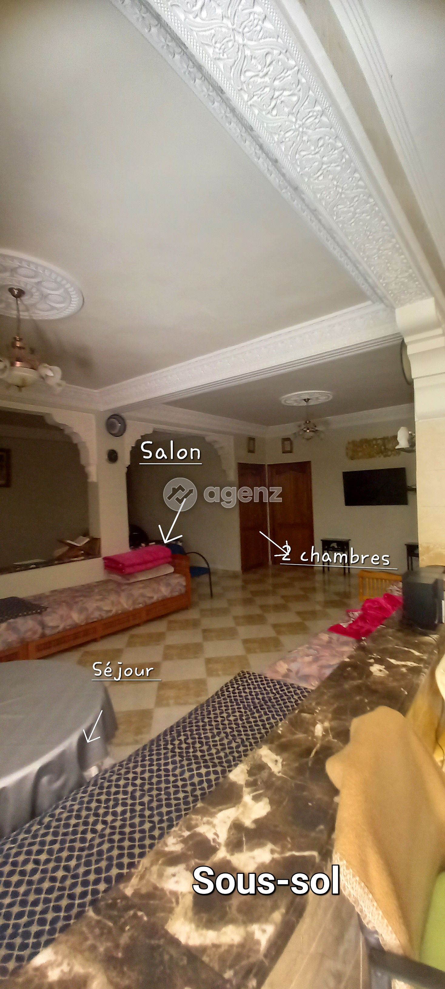 Charmant Villa de 6 chambres à vendre  Al Mamounia centre ville de Fès  — 3