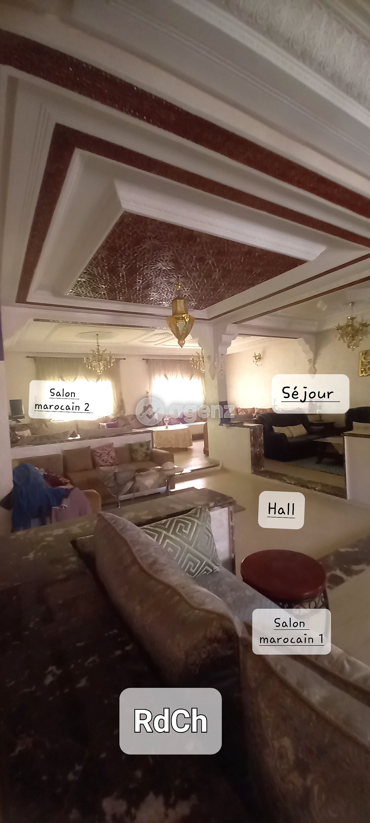 Charmant Villa de 6 chambres à vendre  Al Mamounia centre ville de Fès  — 5