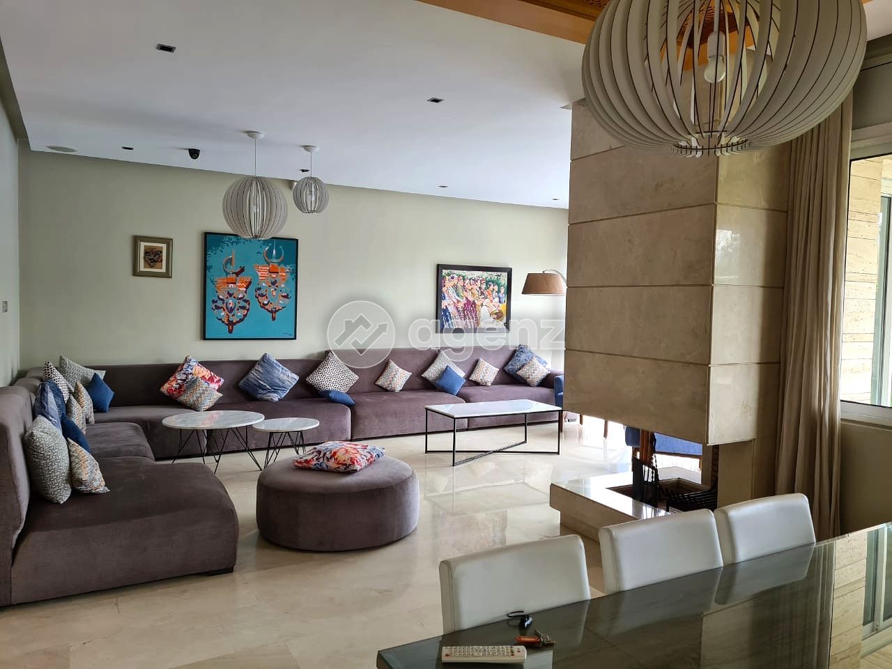 Élégant Villa de 5 chambres à louer à Ville Verte — 5