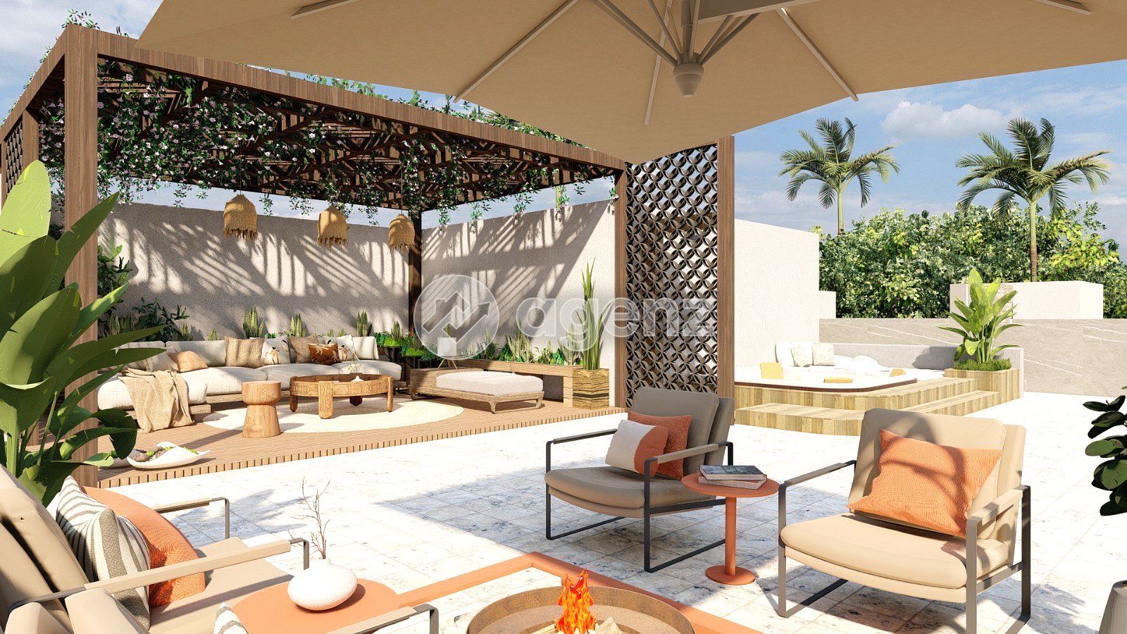 Magnifique Villa de 4 chambres à vendre à Route d'Amizmiz — 3