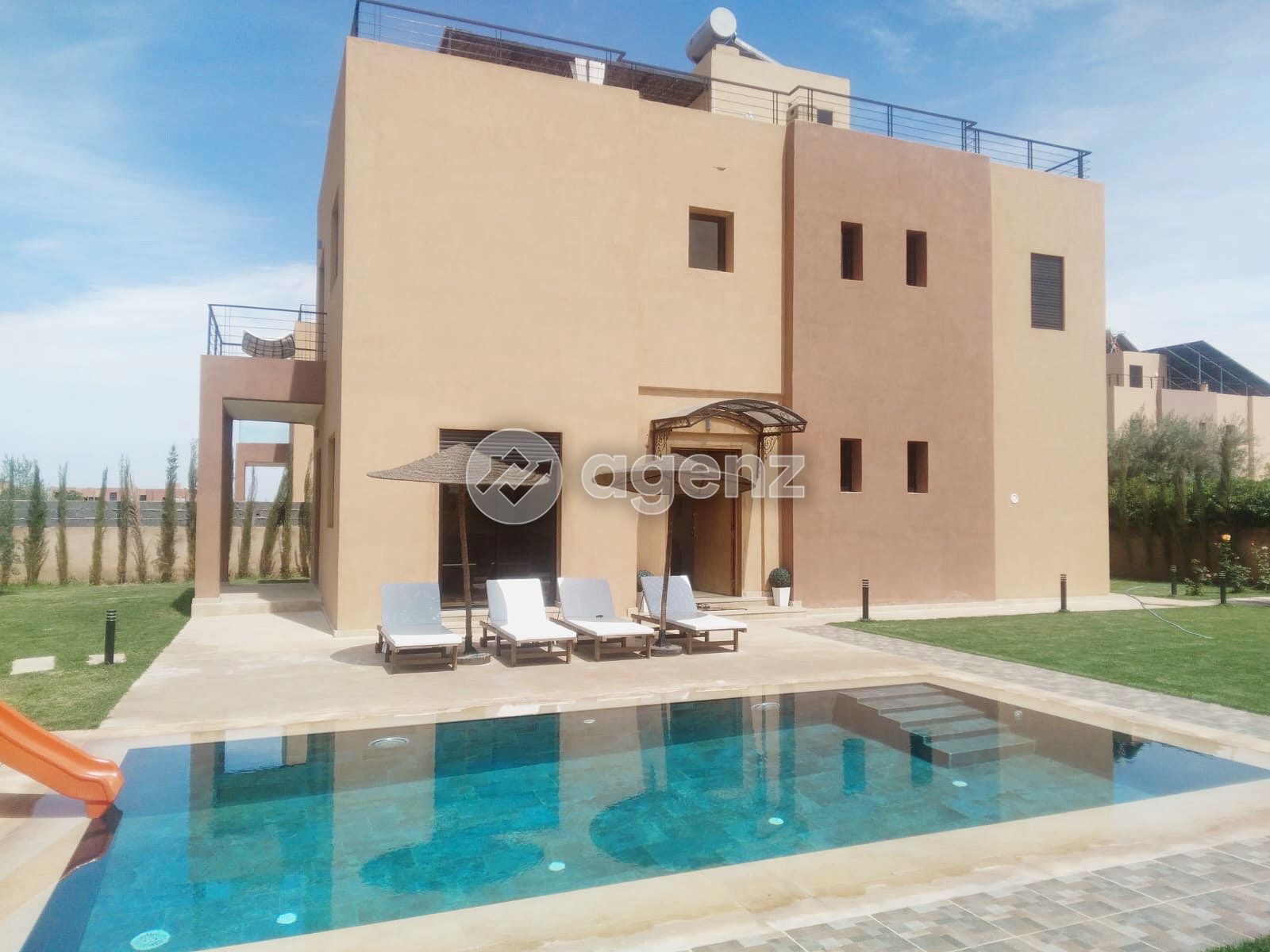 Charmant Villa de 4 chambres à louer à Route de Fès — 5
