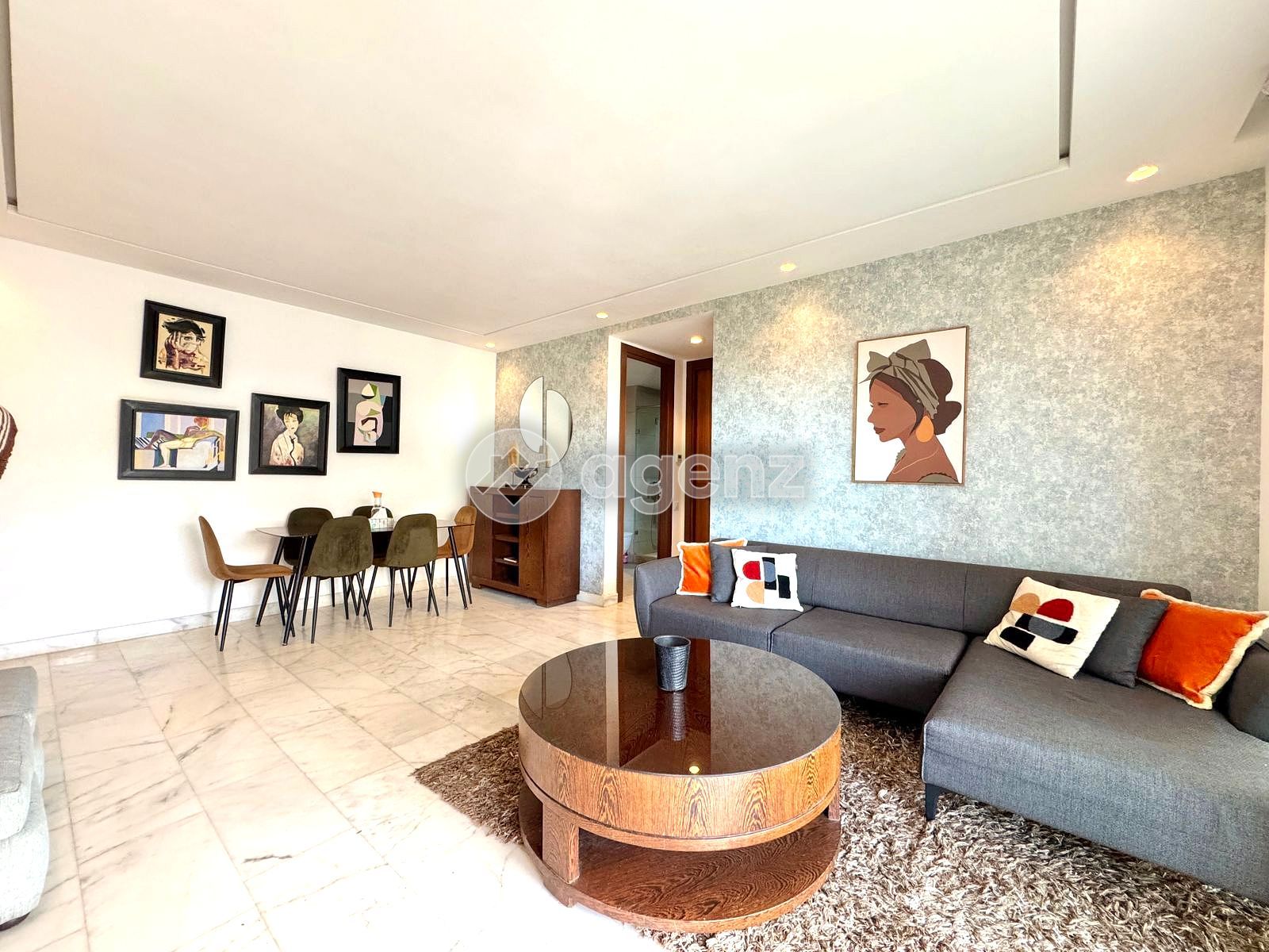 Luxueux Appartement de 2 chambres à louer à Casablanca Finance City — 2