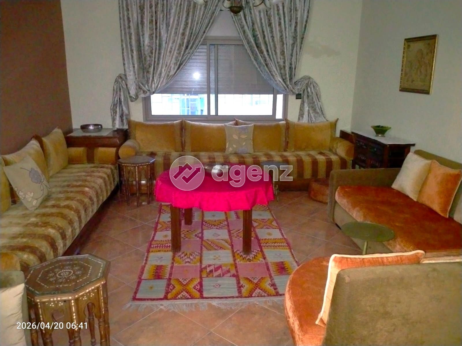 Appartement excellent de 2 chambres à louer au centre-ville, quartier Hassan, Rabat.