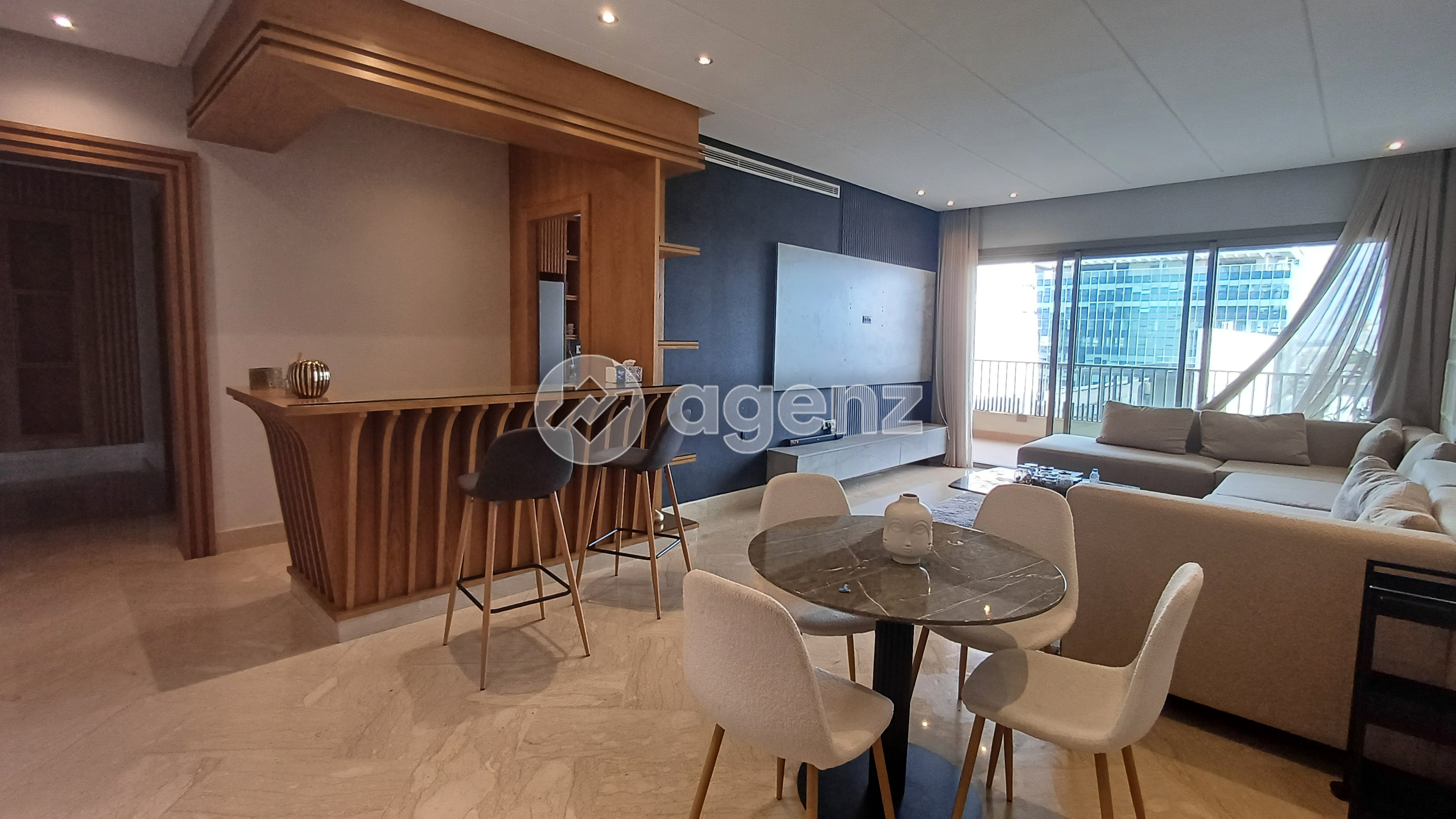 Adresse dexception meublé à Finance City