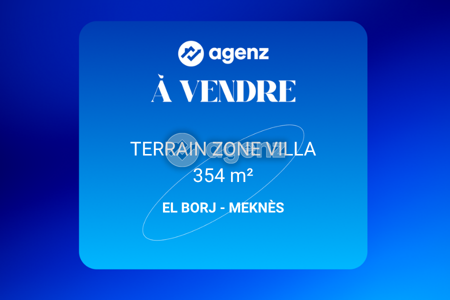 Terrain - Idéal pour construction villa