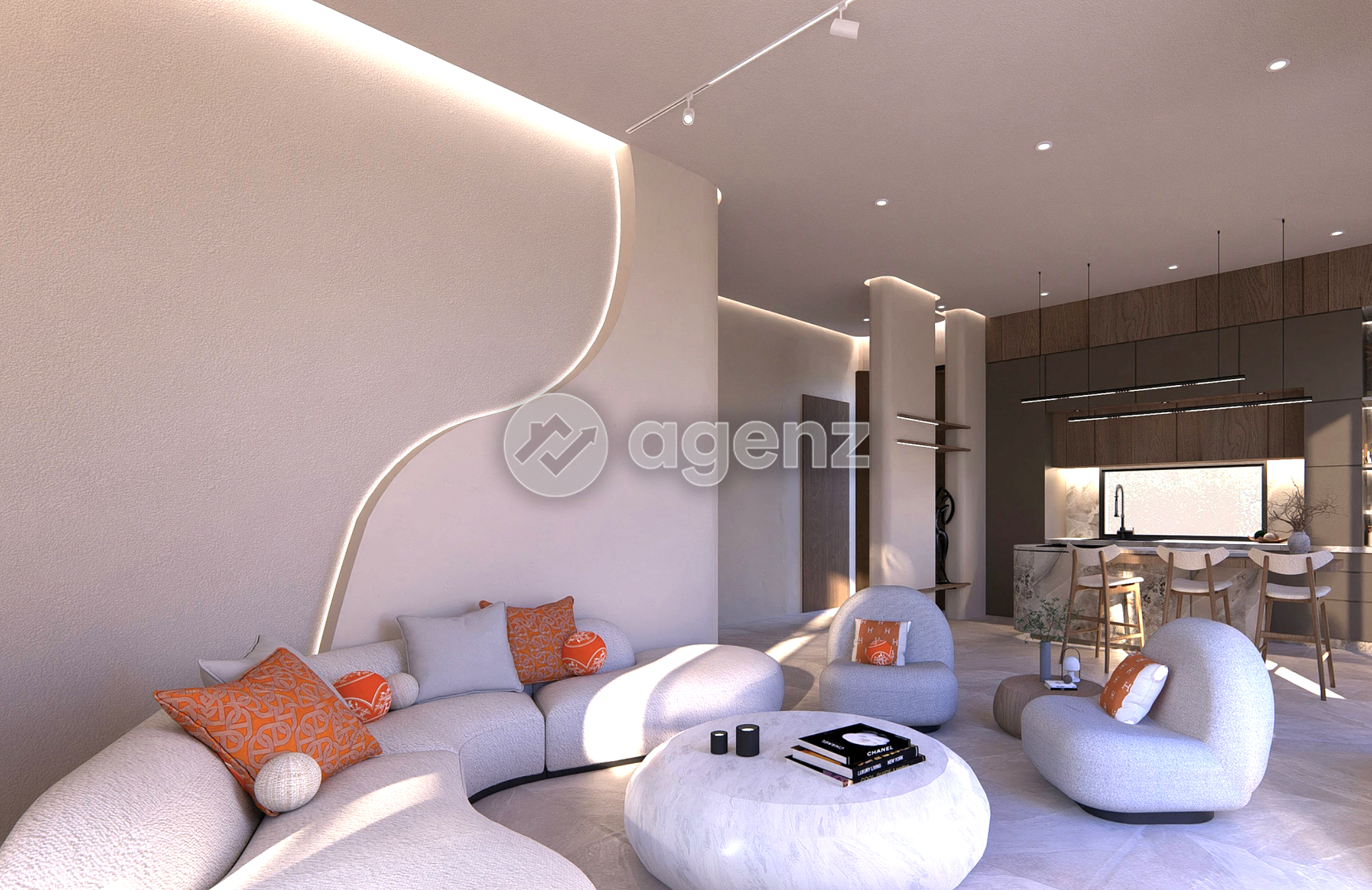 MROAD PARK Projet de 22 Élégant Villa plain pieds  de 4 chambres à vendre à Route d'Amizmiz — 2
