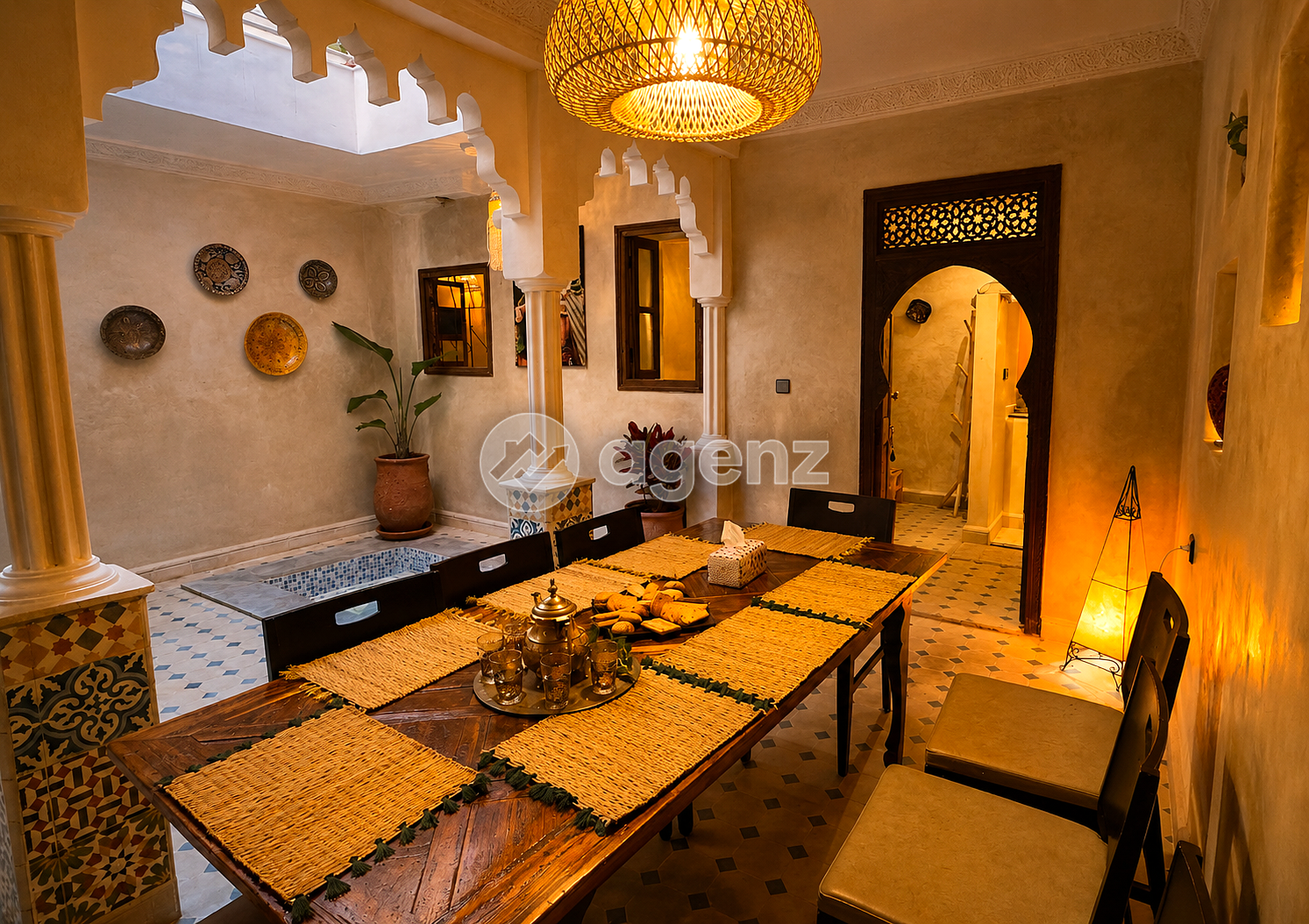 Riad de Charme 5 Chambres au Cœur de la Médina Sidi Ayoub à Vendre — 4