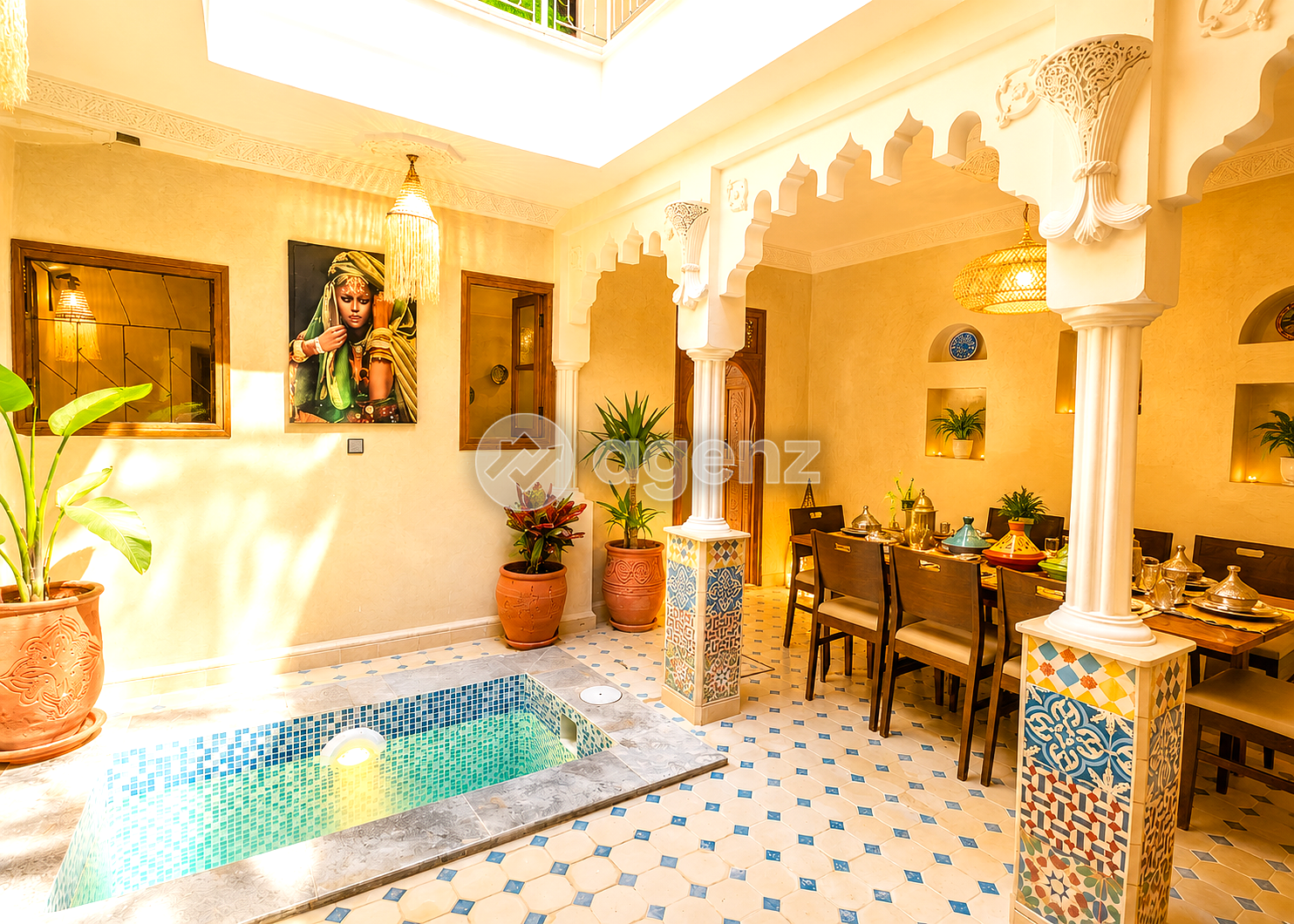 Riad de Charme 5 Chambres au Cœur de la Médina Sidi Ayoub à Vendre