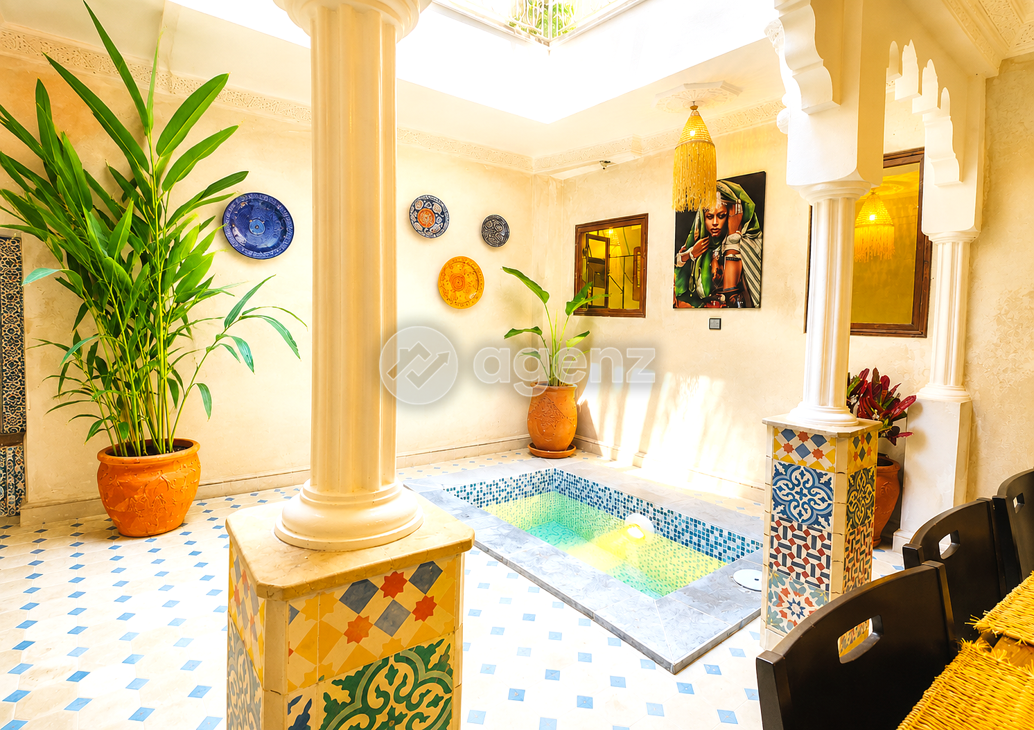 Riad de Charme 5 Chambres au Cœur de la Médina Sidi Ayoub à Vendre — 2