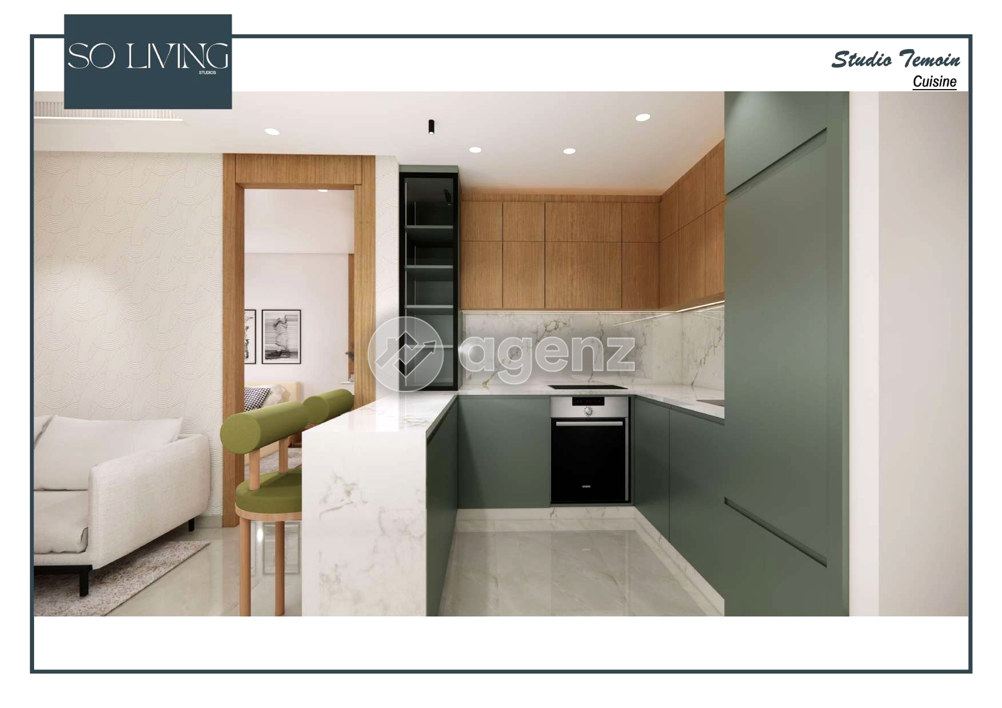36 STUDIOS à vendre Franceville II — 5