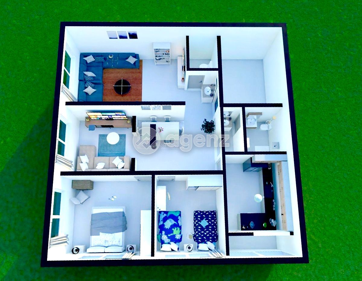 Authentique Appartement de 2 chambres à vendre