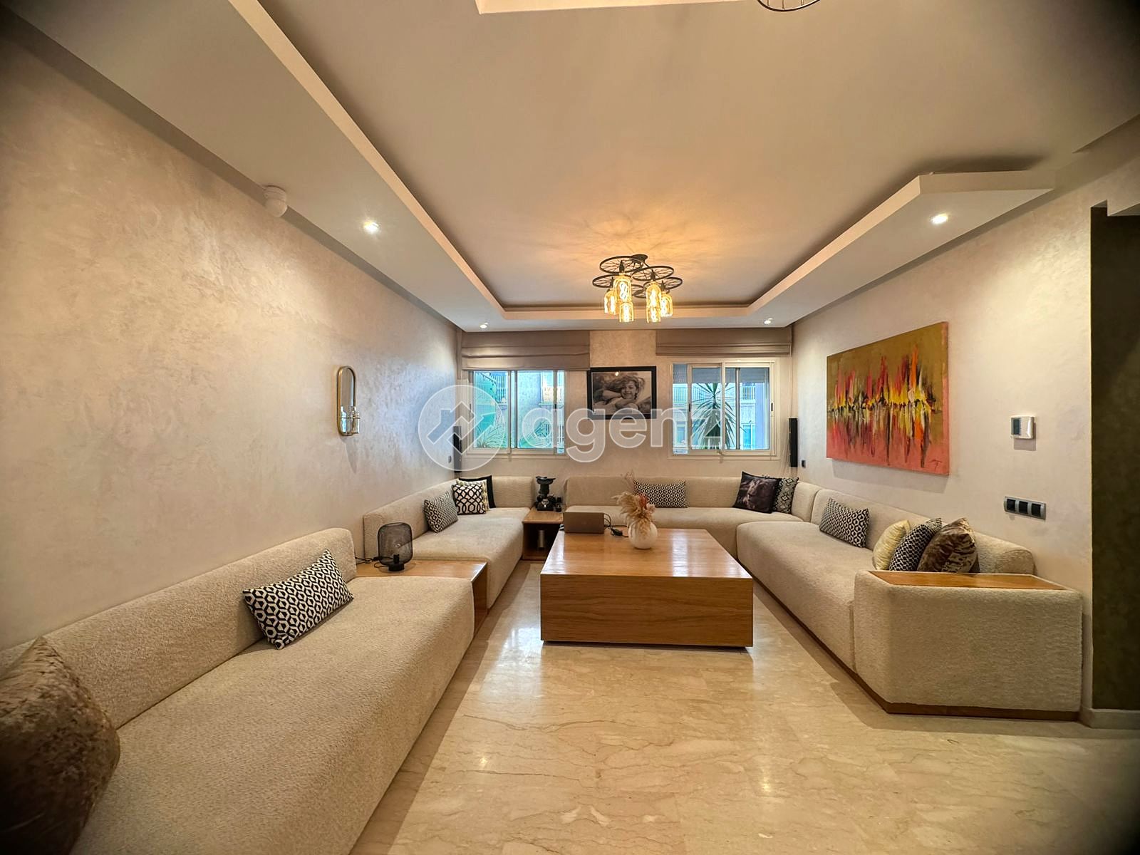 Appartement avec terrasse de 2 chambres meublé à louer à Palmier — 3