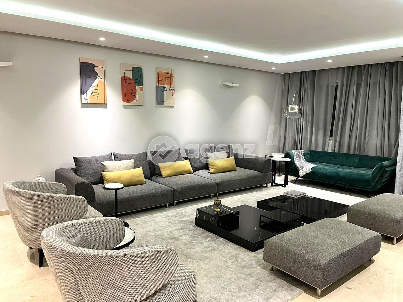 Magnifique Appartement de 3 chambres à louer à Hay Riad — 2
