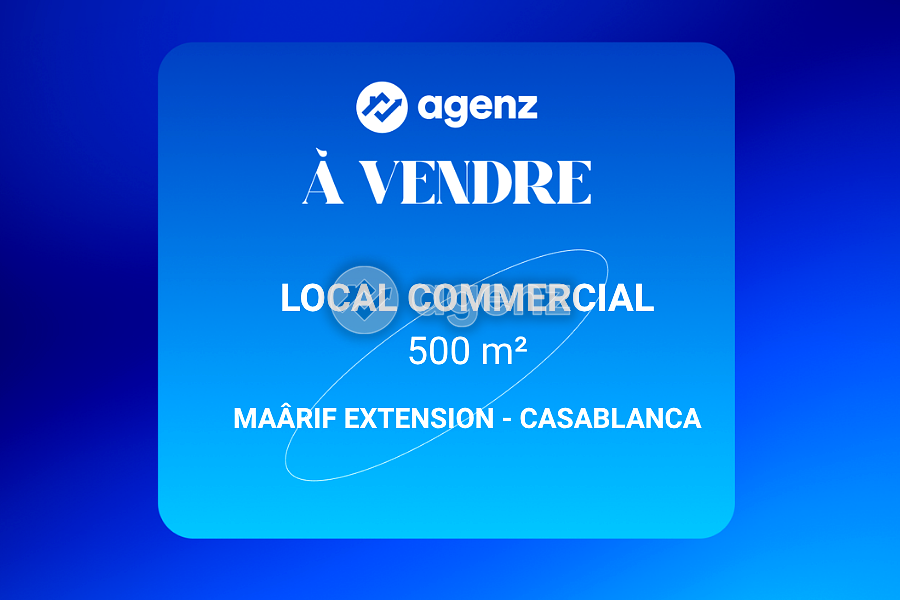 EXPLOITEZ UN ESPACE À FORT POTENTIEL COMMERCIAL
