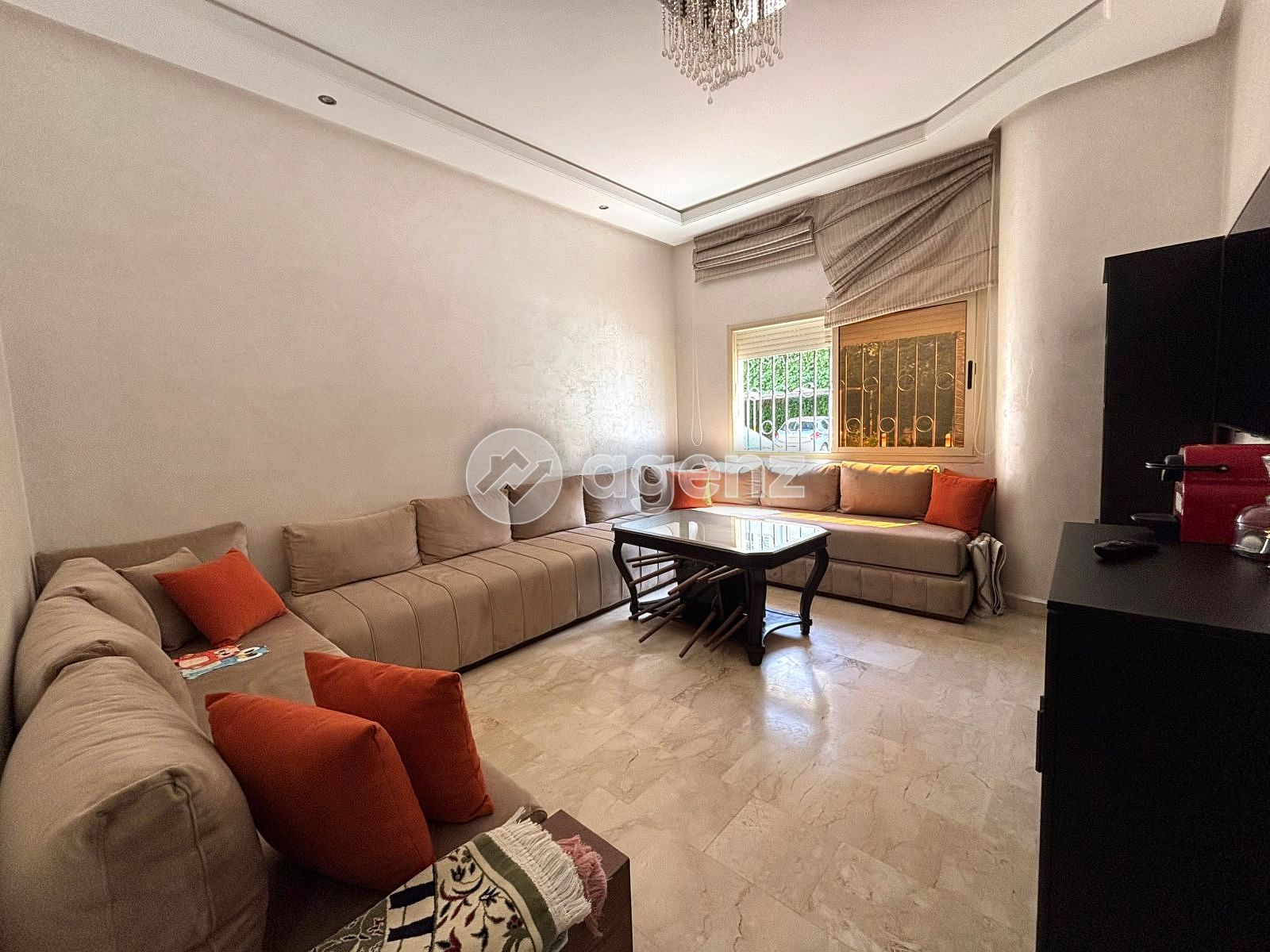 Appartement lumineux – Résidence fermée, quartier prisé d'Oulfa