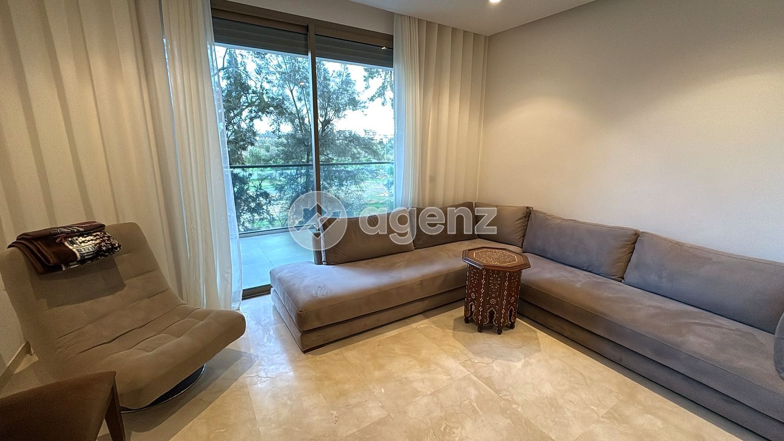 Luxueux Appartement de 1 chambre à louer à Souissi — 2