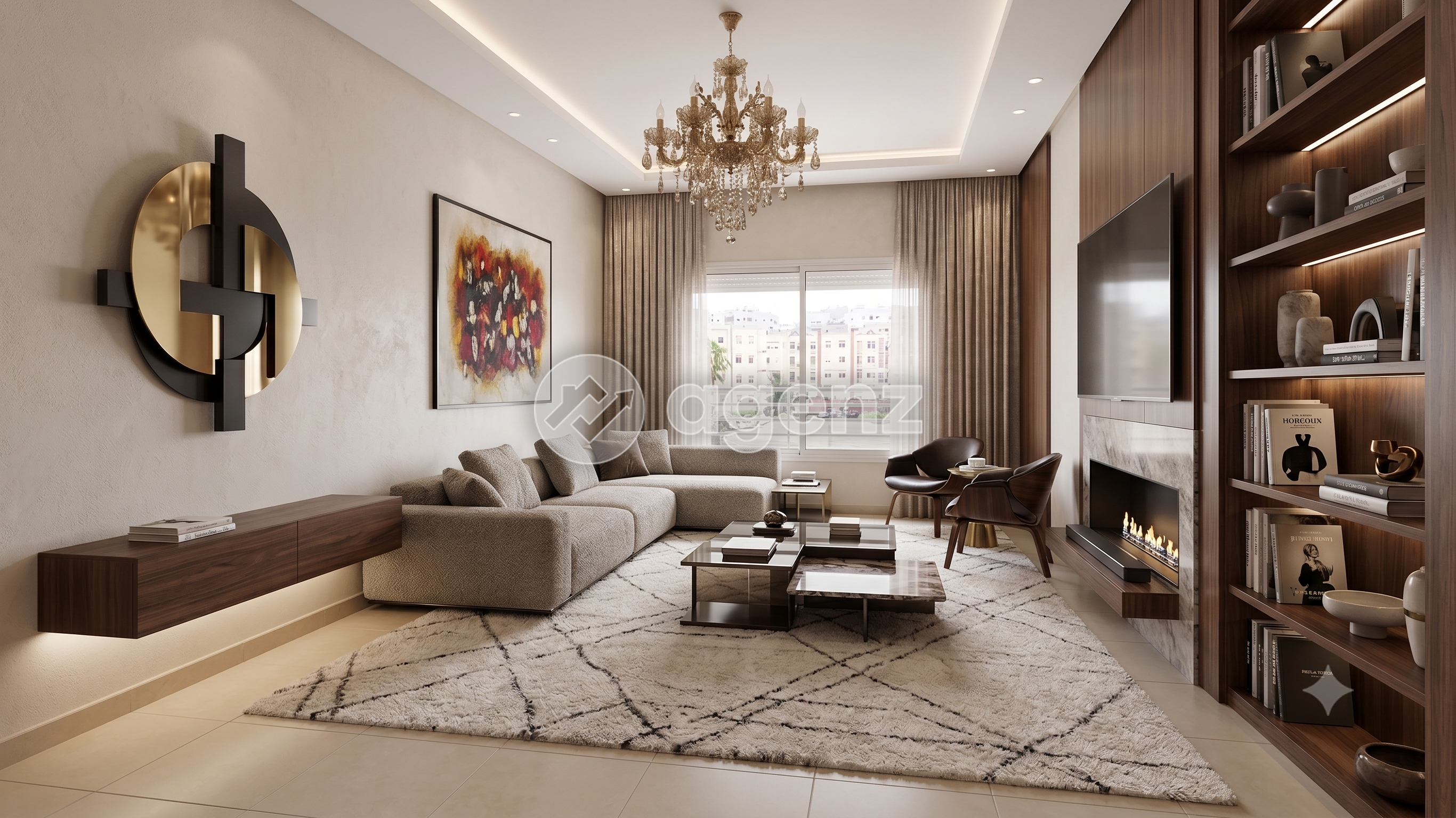  Appartement à vue dégagée - Oulfa