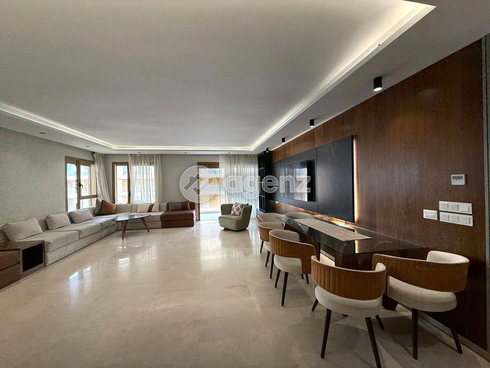 Moderne Appartement de 3 chambres à louer à caroussel — 4