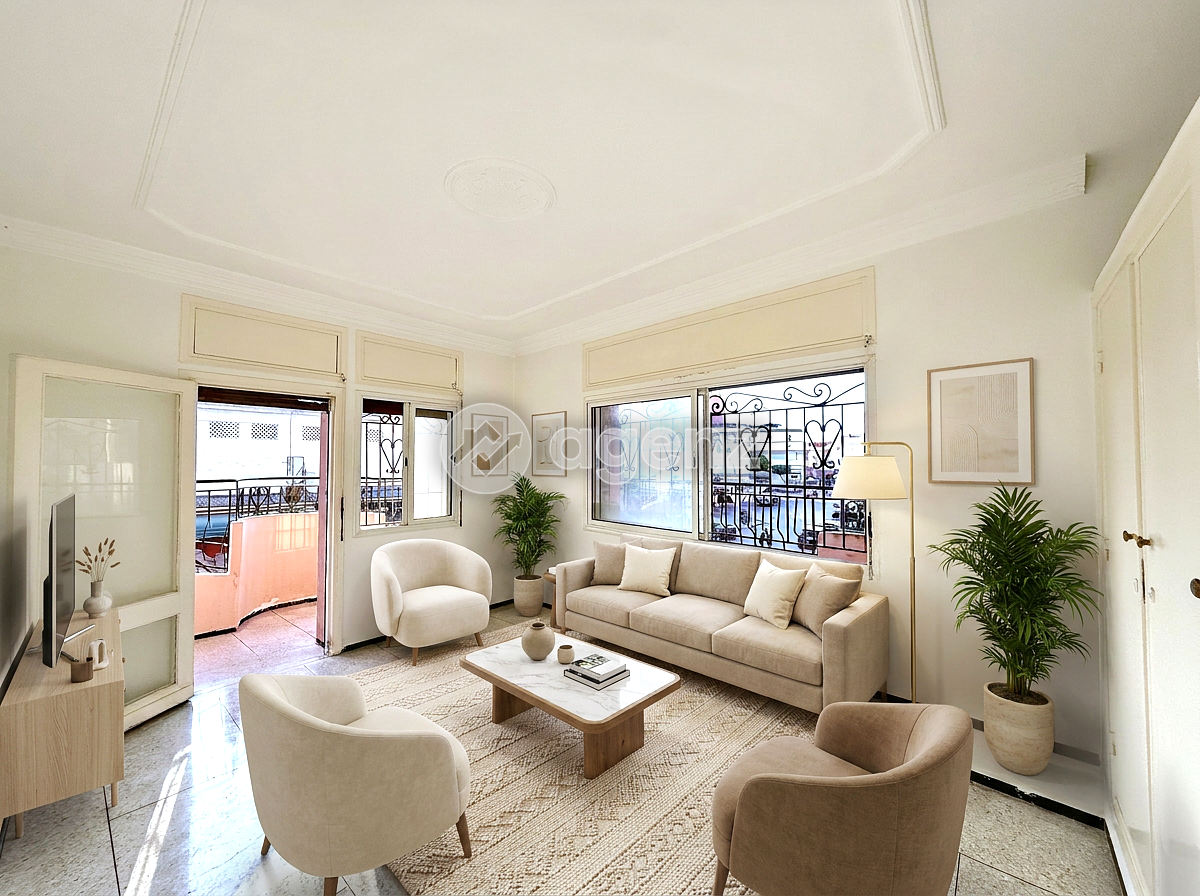 EXCEPTIONNEL — Appartement 95 m² avec terrasse en face du marché central — 3
