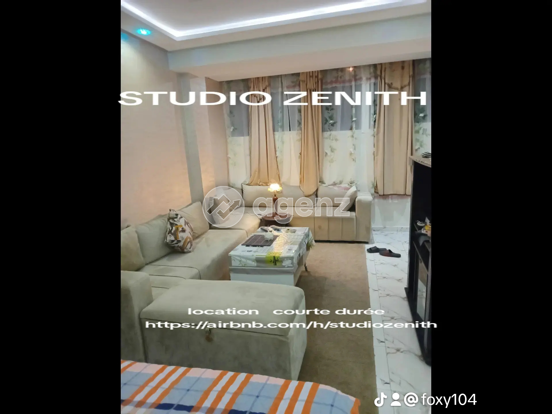 Authentique studio meublé  à 50 m du Twin Center à Maârif, Casablanca