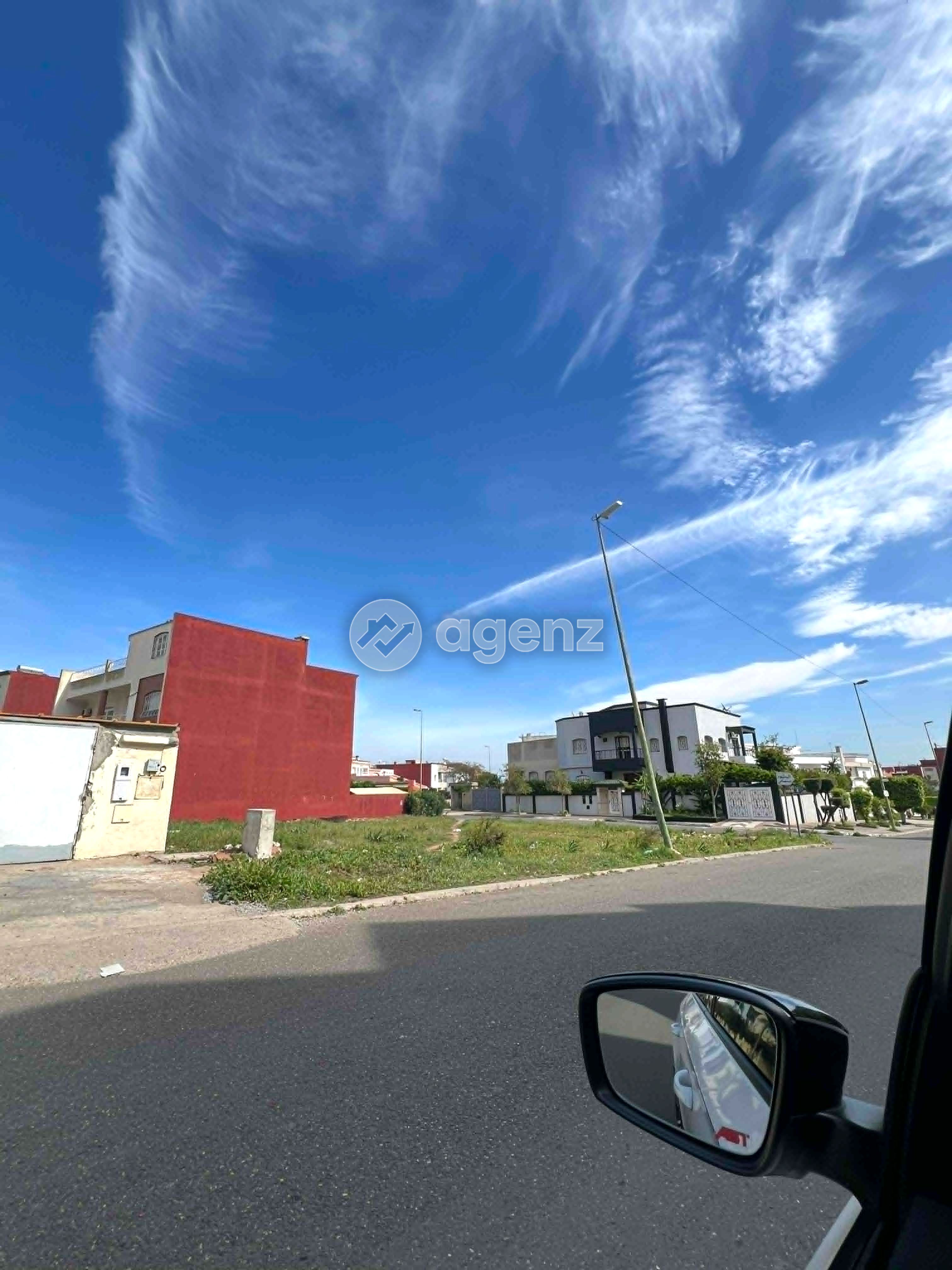 Lot Zone Villa 416m Ismailia, Route Mehdia — 2