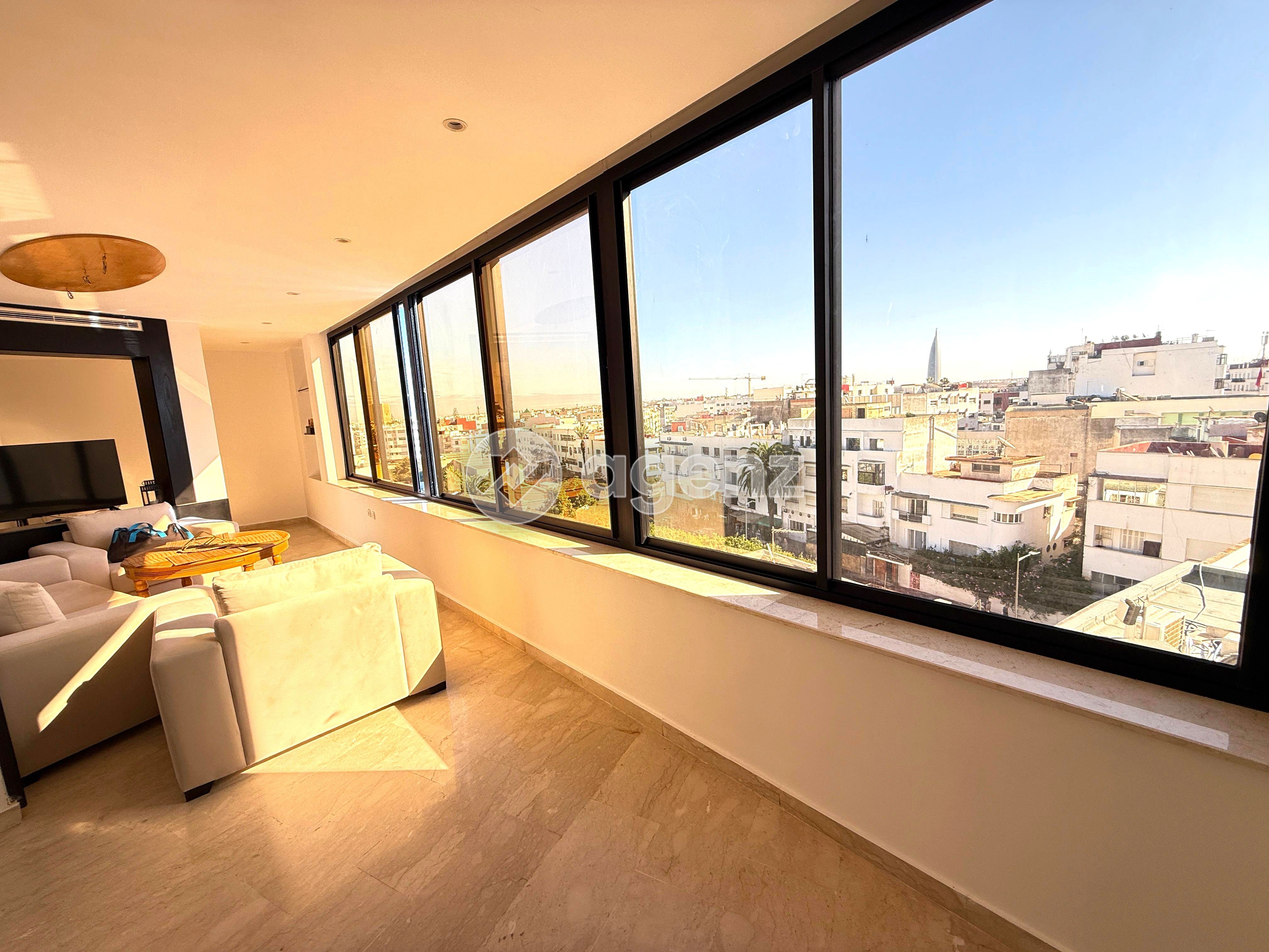 Superbe Appartement de 3 chambres — quartier hassan rabat 