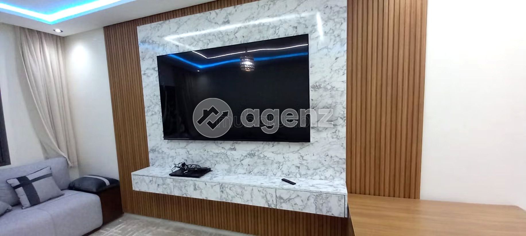 Appartement lumineux 3 façades avec parking à Agadir